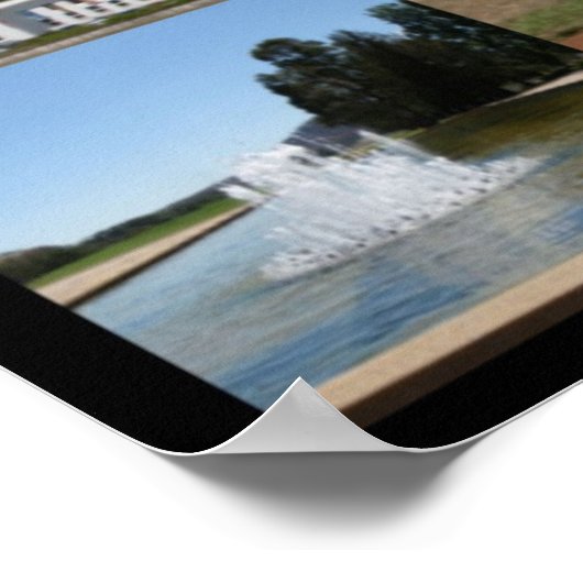 Canberra-Plakat Poster (Ecke)