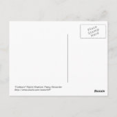 Canberra Postcard Postkarte (Rückseite)