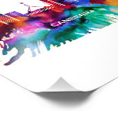 Canberra Skyline Fotodruck (Ecke)