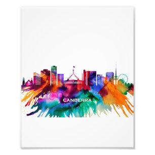 Canberra Skyline Fotodruck