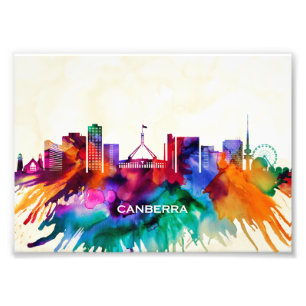 Canberra Skyline Fotodruck