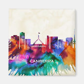 Canberra Skyline Magnet (Vorne)