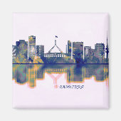 Canberra Skyline Magnet (Vorne)