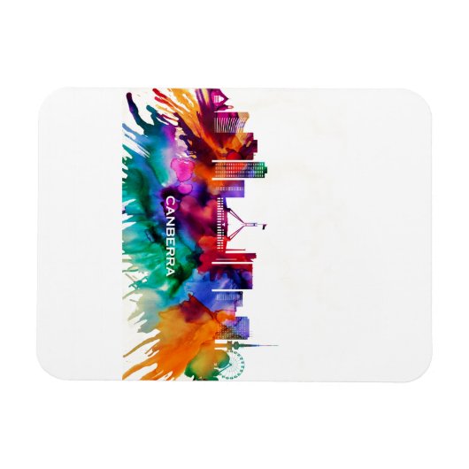 Canberra Skyline Magnet (Horizontal)