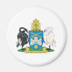 Canberra-Wappen Magnet