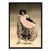 Cancan Dancer 4 Foto Print (Vorne)