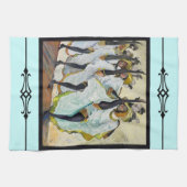 Cancan Dancer Geschirrtuch (Horizontal)