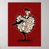 Cancan Dancer Poster (Vorne)