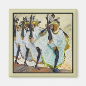 Cancan Dancers Magnet (Vorne)
