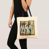 Cancan Dancers Tote Bag Tragetasche (Vorderseite (Produkt))
