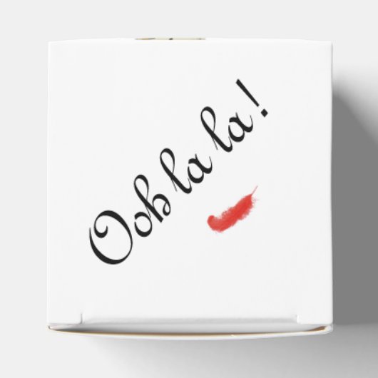 Cancan-Kostüm 1 Geschenkschachtel (Oben)