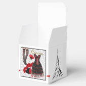 Cancan-Kostüm 2 Geschenkschachtel (Geöffnet)