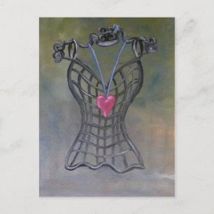 "Cancan Mannequin" Postkarte