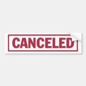 CANCEED-Aufkleber Autoaufkleber (Vorne)
