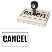 CANCEL GUMMISTEMPEL (Stempel)