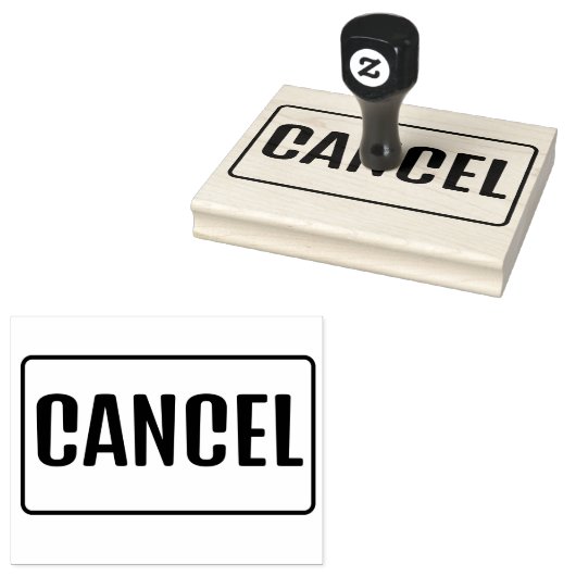 CANCEL GUMMISTEMPEL (Stempel)