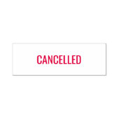 CANCELED Red Ink Permastempel (Design)