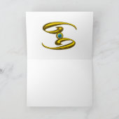 CANCER 2 Zodiac Geburtstag Karte (Innenseite)