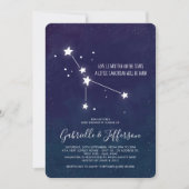 Cancer Astrology Baby Shower Einladung (Vorderseite)