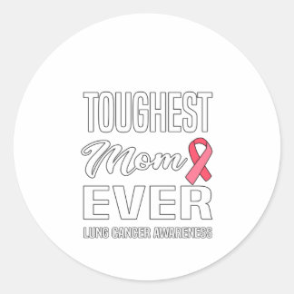 Cancer Awareness Lung Cancer World Cancer Day Runder Aufkleber