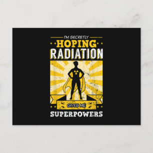 Cancer Awareness Patient Warrior Chemo Radiation T Ankündigungspostkarte