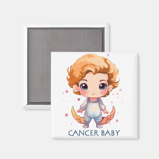 Cancer Baby 4 Magnet (Vorderseite/Rückseite)