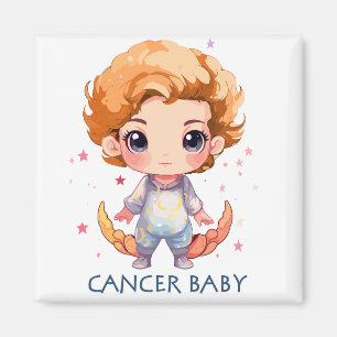 Cancer Baby 4 Magnet