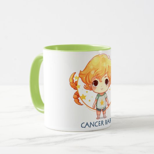 Cancer Baby Tasse (Vorderseite Links)