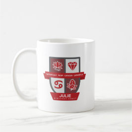 Cancer Birthday Crest™ for July 1-22 Mug Kaffeetasse