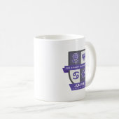 Cancer Birthday Crest™ for June 22-30 Mug Kaffeetasse (VorderseiteRechts)