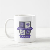 Cancer Birthday Crest™ for June 22-30 Mug Kaffeetasse (Links)