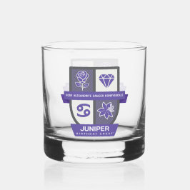 Cancer Birthday Crest™ for June 22-30 Whiskyglas