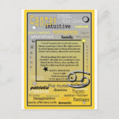 CANCER BIRTHDAY POSTKARTE (Vorderseite)