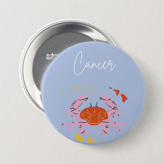 Cancer button badge (Vorne & Hinten)