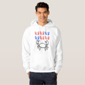 Cancer Crab Mark – Soft Zodiac Identity Piece Hoodie (Vorne ganz)