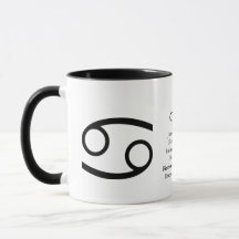 Cancer Crab Symbol Zodiac Horoscope Sign Coffee