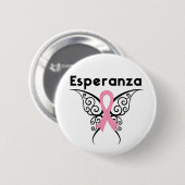Cancer de Mama - Esperanza Button (Vorne & Hinten)