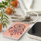 Cancer Dreamcatcher Schlüsselanhänger (Vorderseite rechts)
