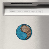 Cancer & Earth Monkey Magnet (In Situ (Geschirrspüler))