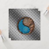 Cancer & Earth Rabbit Karte (Vorderseite/Rückseite Beispiel)