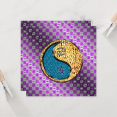 Cancer & Fire Boar Karte (Vorderseite/Rückseite Beispiel)