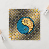 Cancer & Fire Horse Karte (Vorderseite/Rückseite Beispiel)