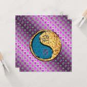 Cancer & Fire Rooster Karte (Vorderseite/Rückseite Beispiel)