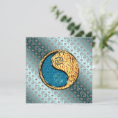 Cancer & Fire Snake Karte (Stehend Vorderseite)