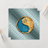 Cancer & Fire Snake Karte (Vorderseite/Rückseite Beispiel)