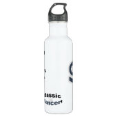 Cancer Fun & Inspiring Design for Daily Use & Gift Edelstahlflasche (Vorderseite)