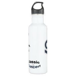 Cancer Fun & Inspiring Design for Daily Use & Gift Edelstahlflasche