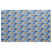 Cancer Guardian Angel Kunststoffe Stoff (Fat Quarter (45,7 x 55,9 cm))