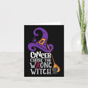Cancer Irgendwas The Wrong Witch Breast Cancer Hal Karte