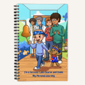 Cancer Journal Black Back Diary Notizblock (Vorderseite)